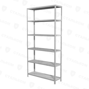Стеллаж MS Standart 2000х1000х600, 6 полок
