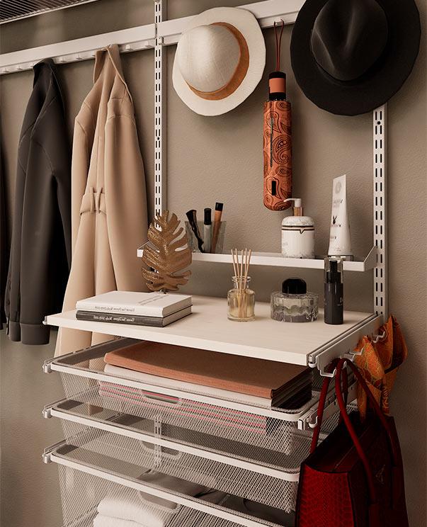 Панель с крючками ПРАКТИК Home GHS-60 белая